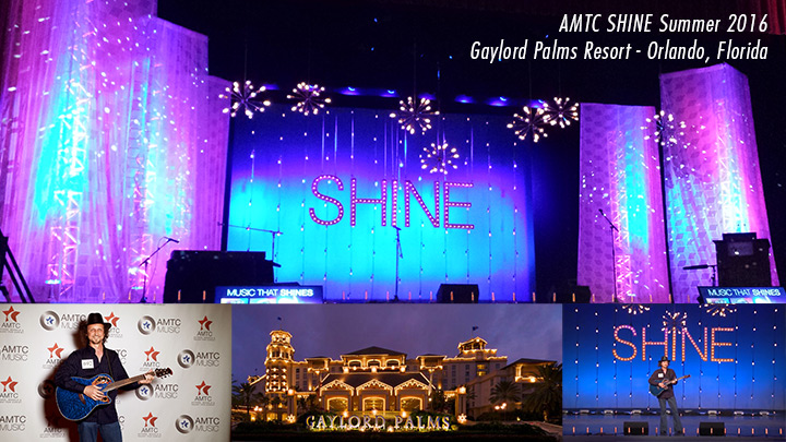 Joseph James Performing at AMTC SHINE Summer 2016 - Gaylord Palms Resort, Orlando, Florida