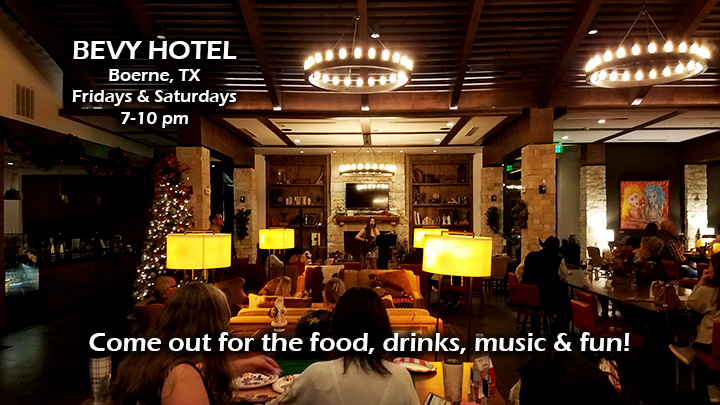 Bevy Hotel, Boerne TX, Joseph James Music