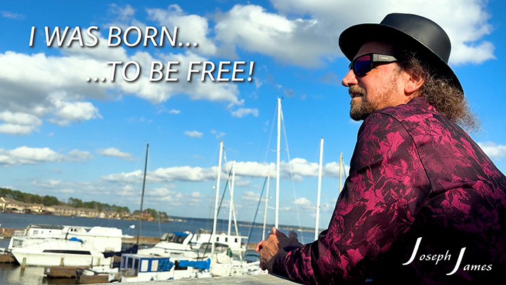 I WAS BORN TO BE FREE | Joseph James | Official Lyric Video