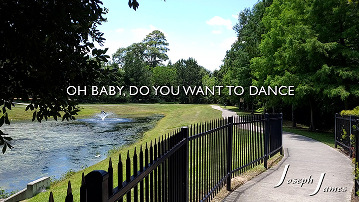 OH BABY, DO YOU WANT TO DANCE | JOSEPH JAMES | Lyric Video | Romantic Love Song, Country Music, Indie Music